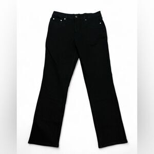 Office Outdoor Hiking Camp Men’s Black Straight Fit Stretch Material Denim Pants